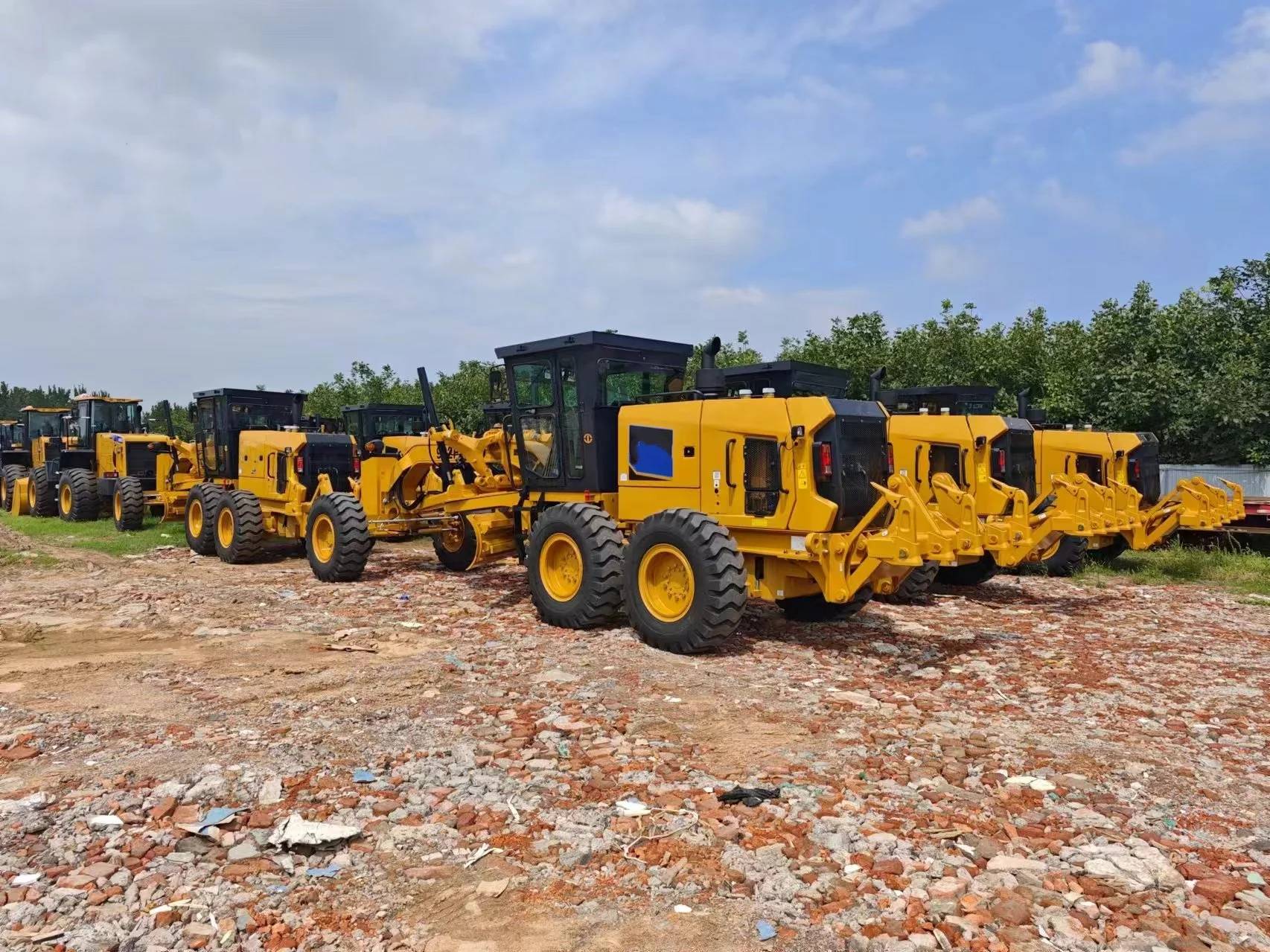 220HP Motor Grader 922F Imported Road Machinery with Ripper and Blade on Sale
