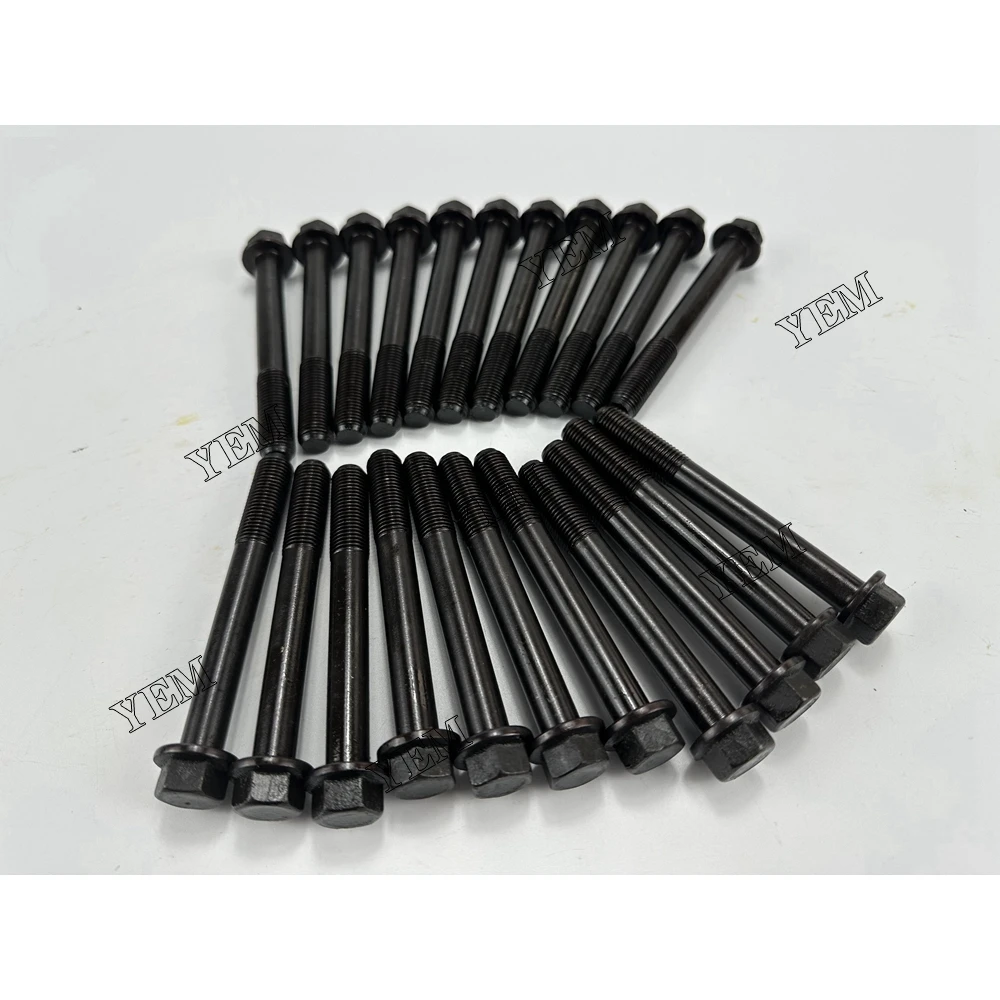For Kubota F2803 Cylinder Head Screw 6655158 19013-03450 383-0387A Replaces Heavy Duty Engine Parts
