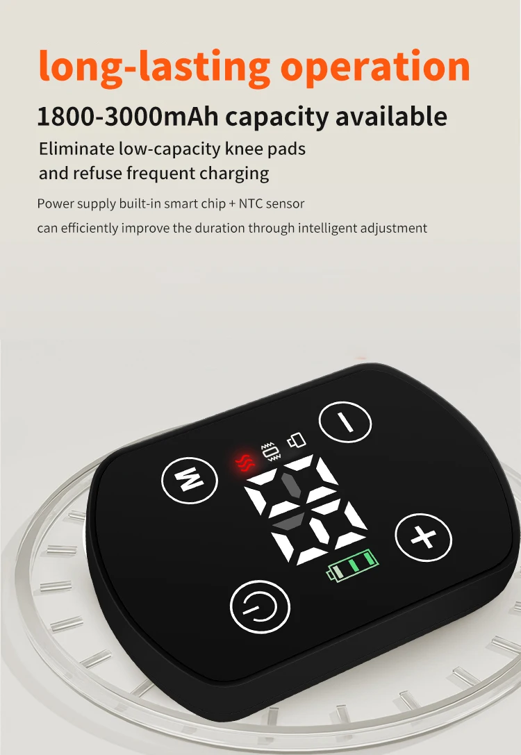 Smart Physiotherapy Knee Arthritis Massager Machine with Hot Compress Targeted Leg and Knee Relief