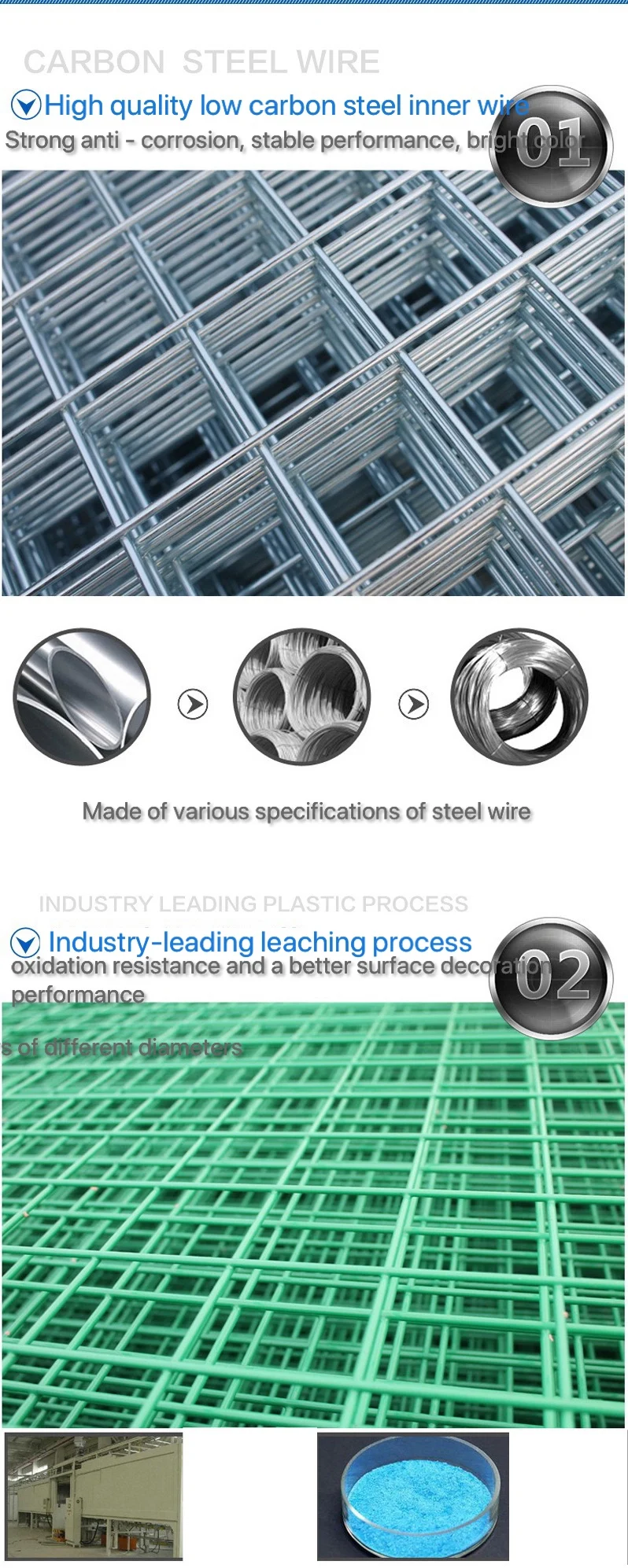 最新の会社ニュース 工場OEM ODM 3d カーブ 溶接線網のフェンスパネル 庭園  1