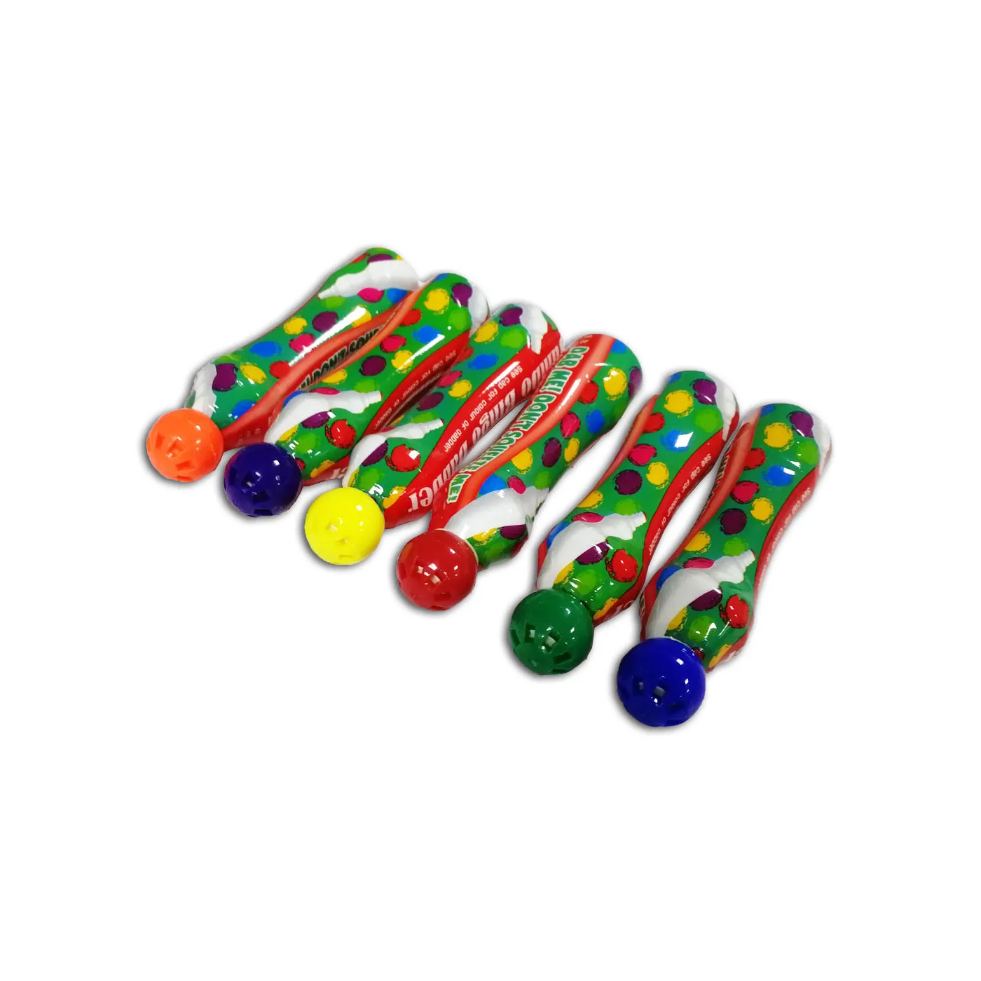 New Design 10ml Mini Bingo Dabbers for Bingo Game or Children Painting with Colourful Bingo Inks Water Based CH-2819 Rainbow