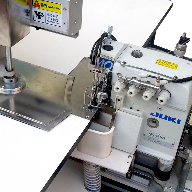 Smart SOMAX SM-21S Easy Operation Multifunctional Overlock Template Machine Full Automatic Sponge Ball Mop Sewing Machines