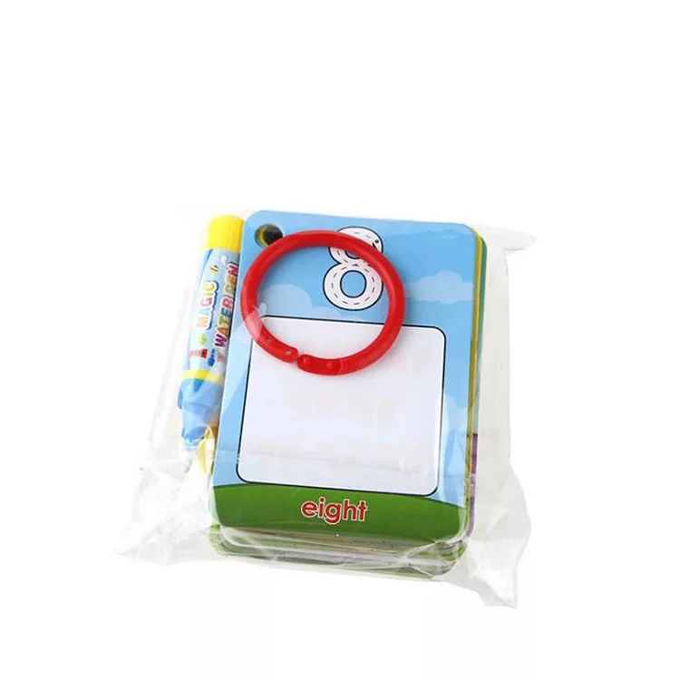 Cheap Animals Magic Water Drawing Word Cards Educational Product for Kids Children Learning Other Educational Toys Paper Cards