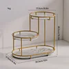 Barras de acero delgadas chapadas en oro [barras de acero de triple capa] [Platino UV]