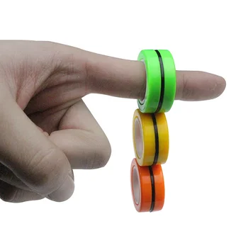Decompression Fidget Magnets Fidget Ring Adjustable Magnetic Ring Fidget Toys For Kids Finger Magnetic Ring Stress Relief Toy