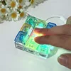 Mélange de neuf capuchons de couleur de coque transparente