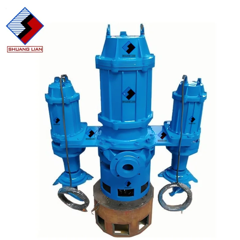 ZJQ Submersible Slurry Pump High Chromium Alloy Stirring Sand Pump Large Flow Non Blocking Vertical Sewage Pump