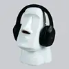 Nose moai-white polka dots