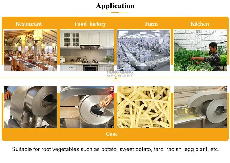 industrial cutting machine vegetable