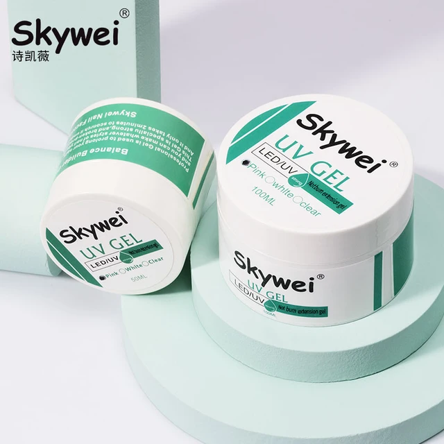 Skywei Buildering UV Gel 15ml 50ml 100ml for Nail Extension