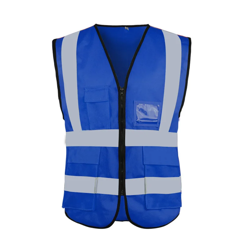 Reflective Vest Safety Vest Jacket Strip Personal Security Construction High Visibility Hi Vis Work Safety Reflective Clothing