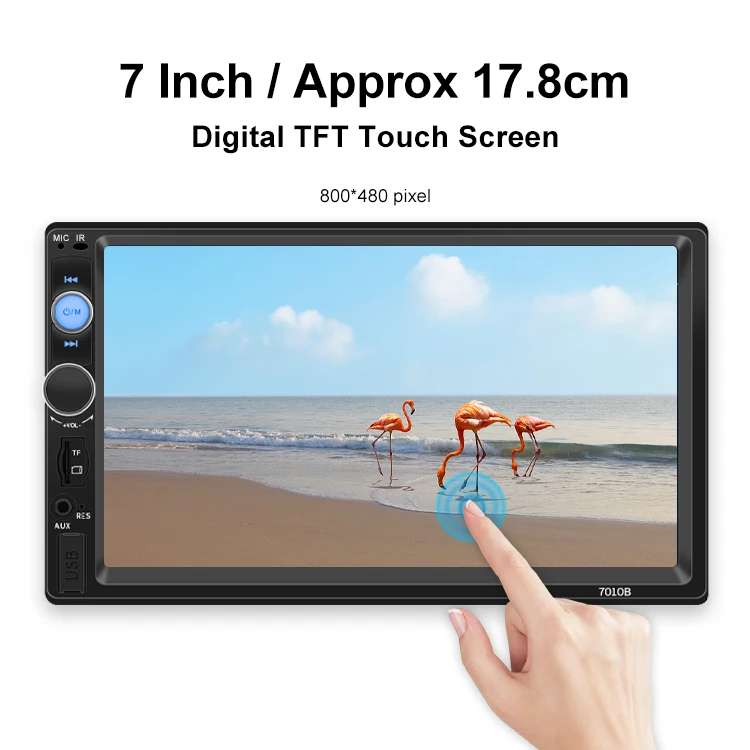 7010B 7 inch Dual Din Car Stereo Auto radio Head Unit Car Audio MP5 Multimedia Player car mp5 player
