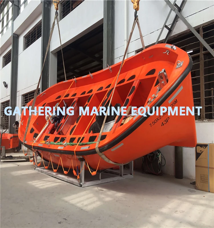 Durable 16~60P 24HP Open Type Lifeboat for Coastal & Inland Vessels - Easy to Operate
