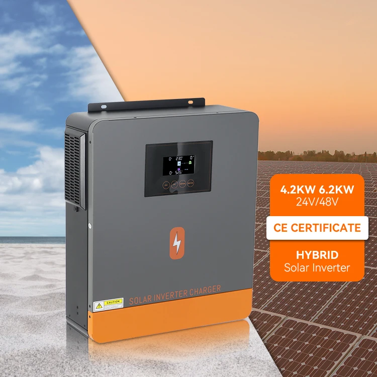 PowMr 4,2KW Hybrid Solar Wechselrichter 24V 4200W MPPT 100A PV 55-500VDC