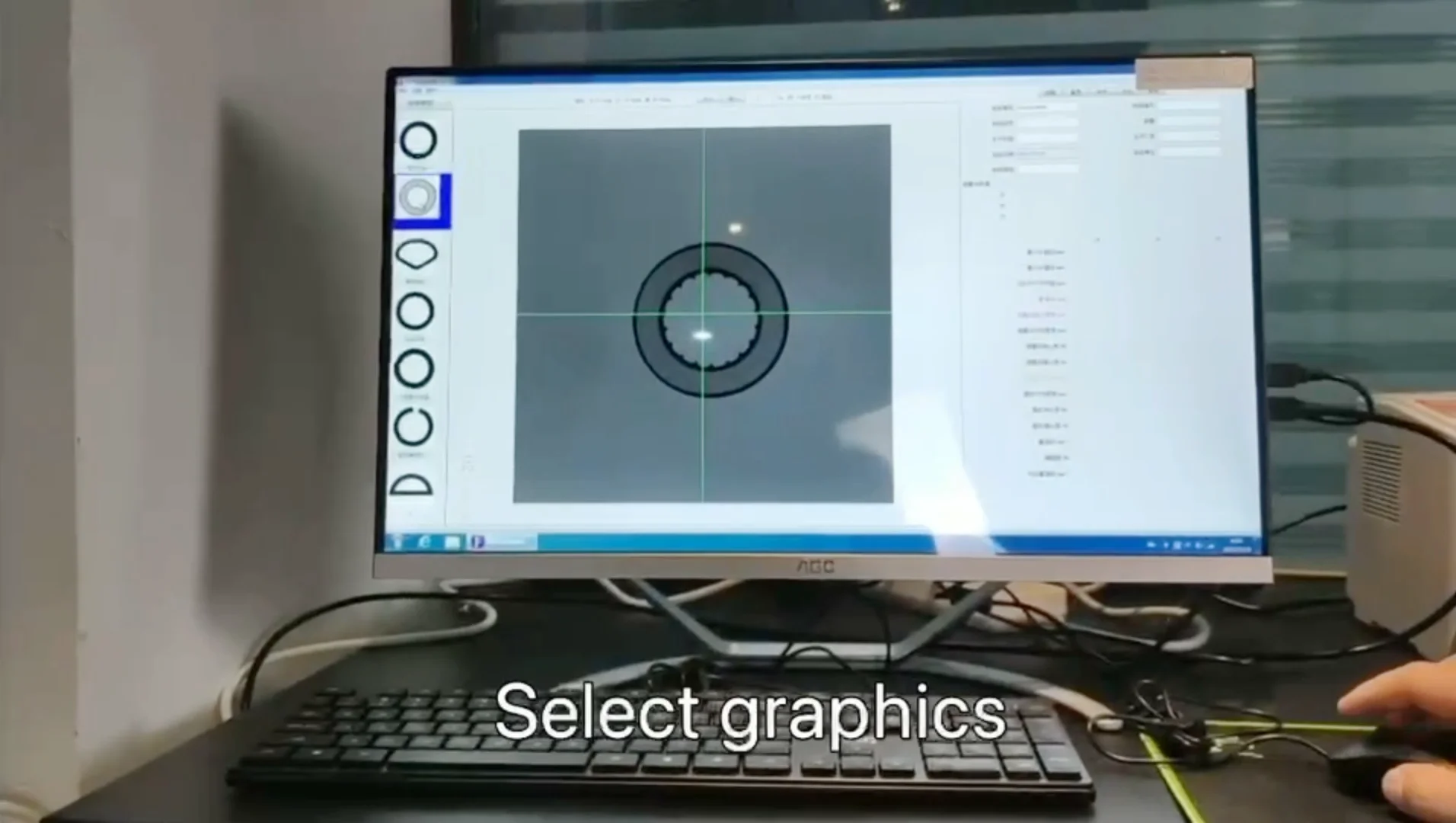 Fully Automatic Wire And Cable Profile Projector Buy Optical Profile