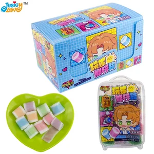 Wholesale Colorful Luggage Bottle with Fruit Flavor Roll Soft Candy