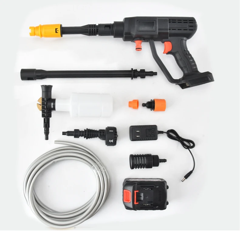 Household 24v Rechargeable Cordless High Pressure Water Gun Battery ...