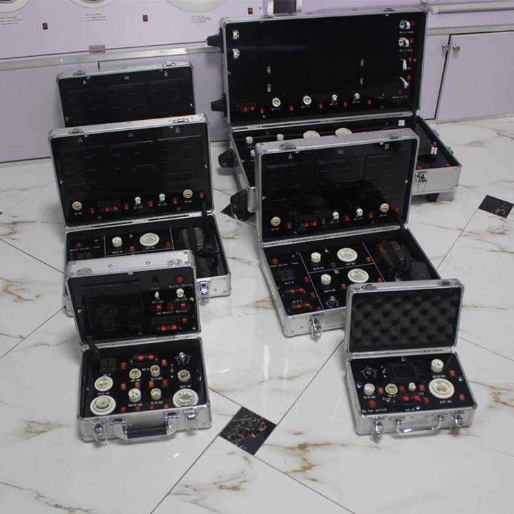 LED Demo Kit Box LED Light Bulb Test Equipment to Show Voltage Current Power