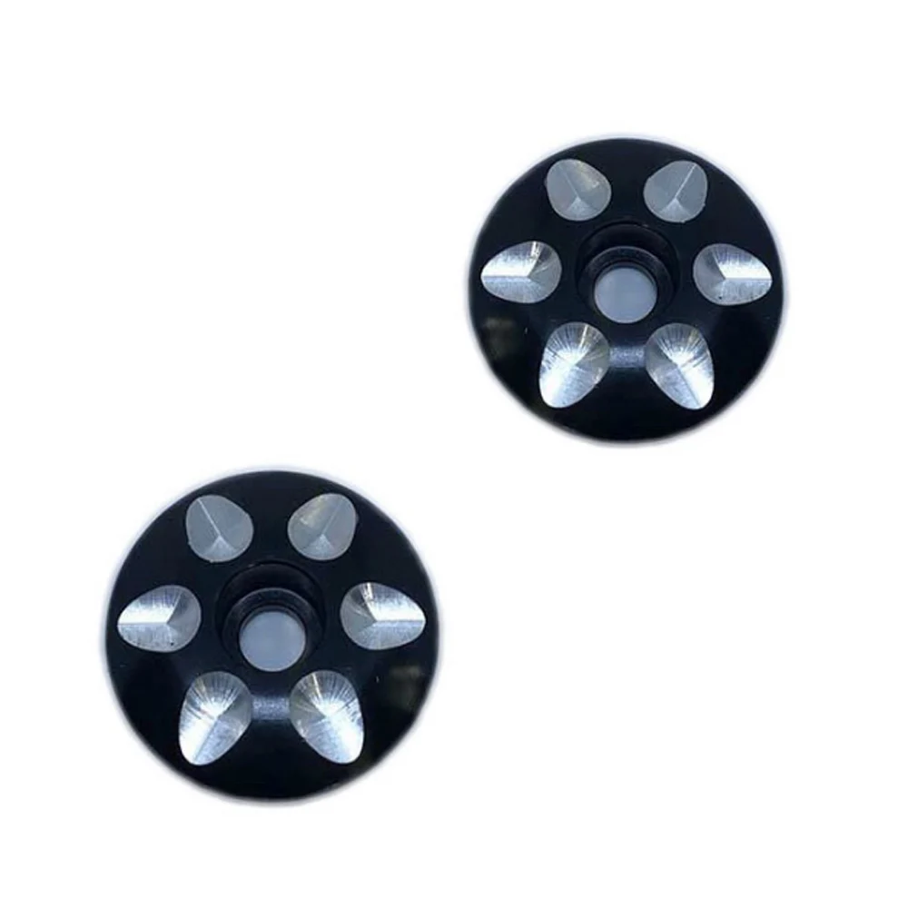 Factory Custom Cnc Turning Parts 2pcs Alloy Mountain Bike Stem Top Cap Covers Bicycle Cycling