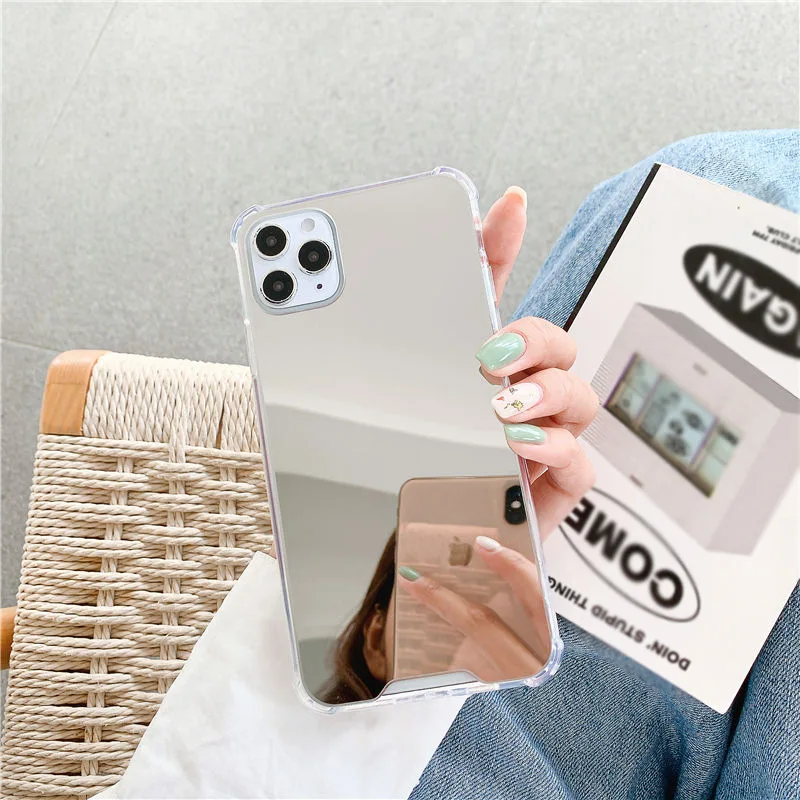 Capa Espelhada Luxuosa Para Celular,Para Iphone X Xr Xs 11 12 13 Pro  Max,Para Iphone 13 Pro Max,Capinha Espelhada - Buy Para Iphone Caso  Espelhado 13 Pro Max Product on Alibaba.com