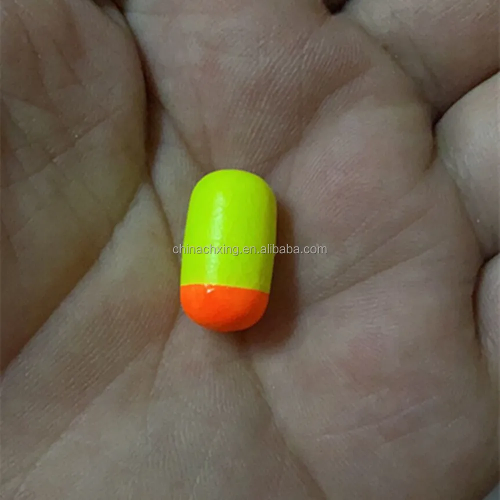 CHX Pill Shape Foam Fishing Floats - Efficient Indicators