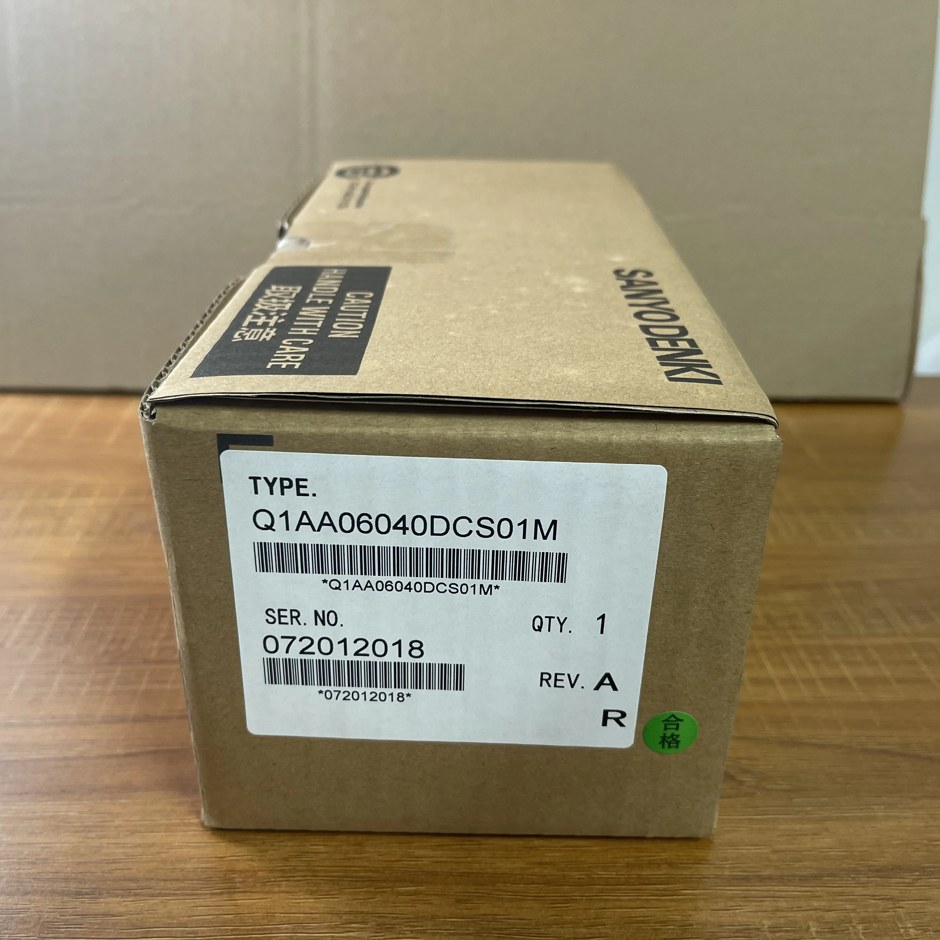 SANYO DENKI AC Servo Motor Q1AA06040DCS01M