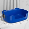Cuenco para gatos de una sola pieza, azul cielo