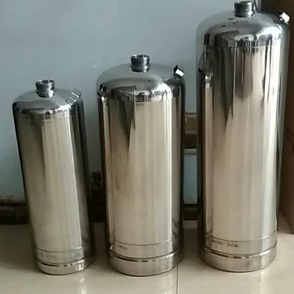 ANSU Empty 6L/9L Stainless Steel SUS304 Fire Extinguisher Foam Water Type Refill Fire Fighting Extinguisher