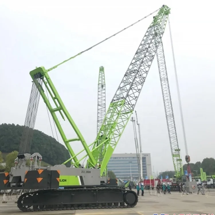 cotchan. Zoomlion 260T Crawler Crane ZCC2600-2 - Enhanced Productivity
