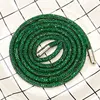 Pantaloni della tuta verde smeraldo da 6 mm con fascia in vita