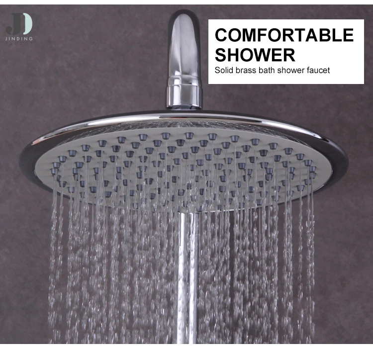 Juego de ducha termostática para baño de 3 funciones