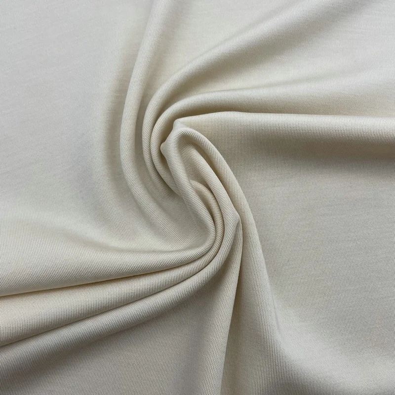 96% lyocell 4% спандекс 275gsm Ширина 170 см трикотаж стрейч ткань для одежды