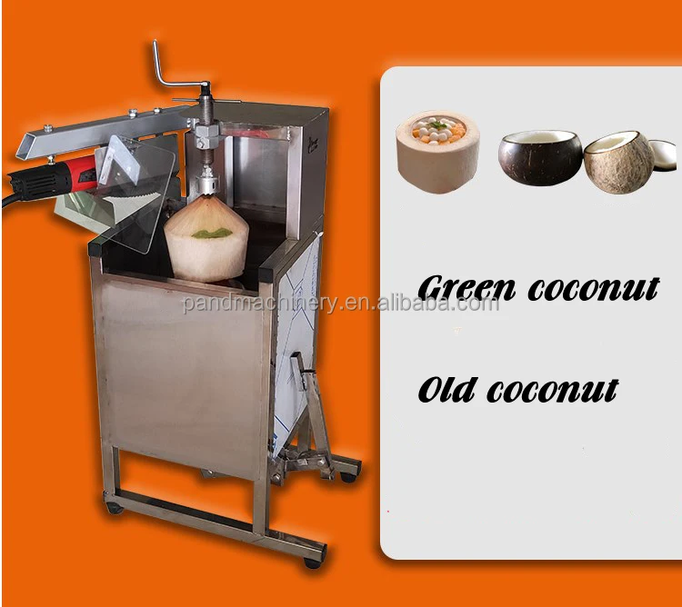 Factory Price Coconut Top Opener Cutter/ Coconut Head Opening Machine/Coconut Engraving Maker - Image 2