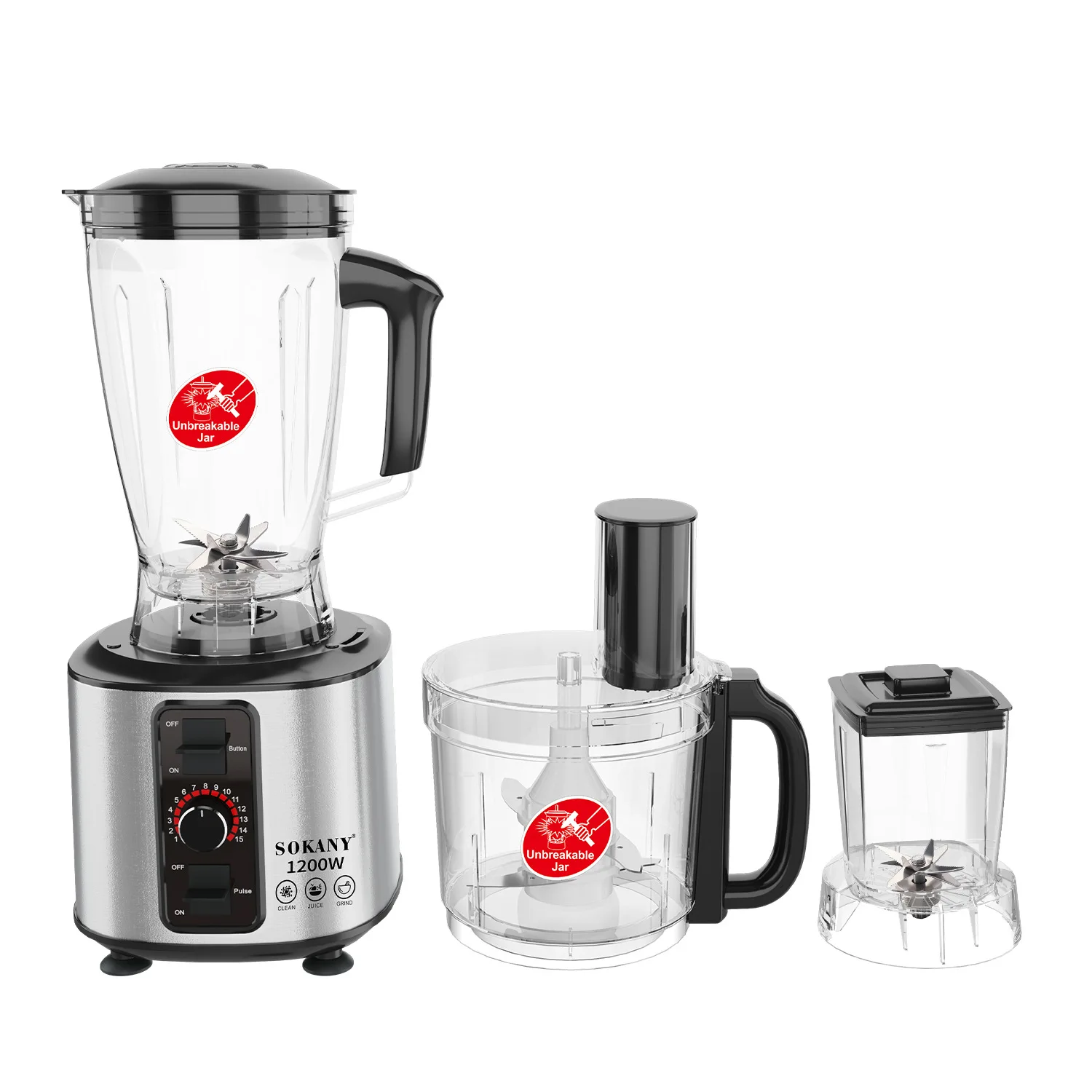 High Quality 7 in 1 Juicer Blender - Multifunctional Food Processor