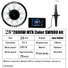 Kit moteur 28 pouces 3000W 72V Couleur SW900