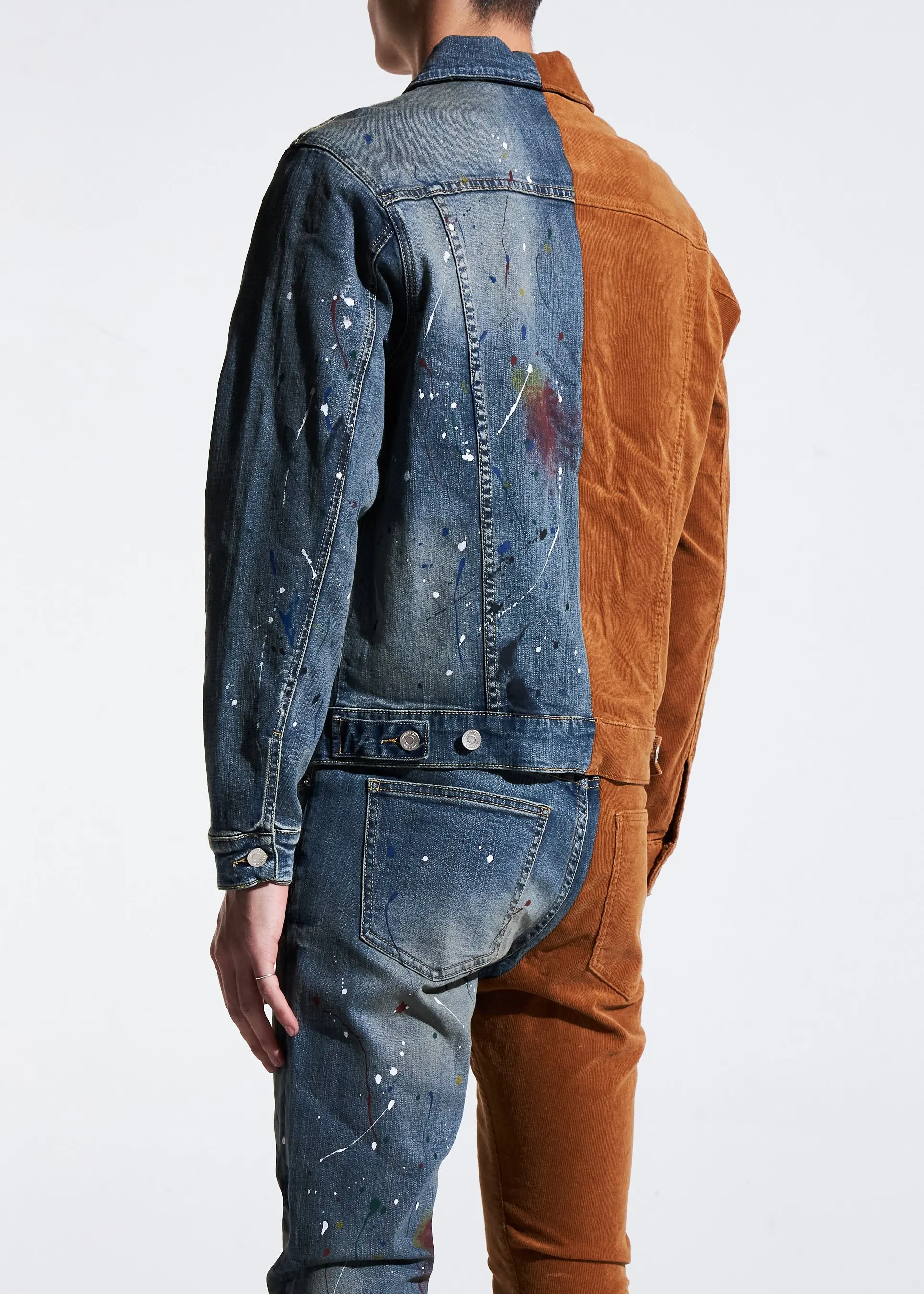 Source Men's Denim Jacket Cotton Spandex Jeans Jacket Blue Wholesale Custom  Men Denim Jean Jacket on m.