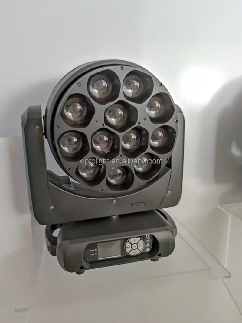 New 12x40W LED Wash Zoom Moving Head Light Stage Lighting