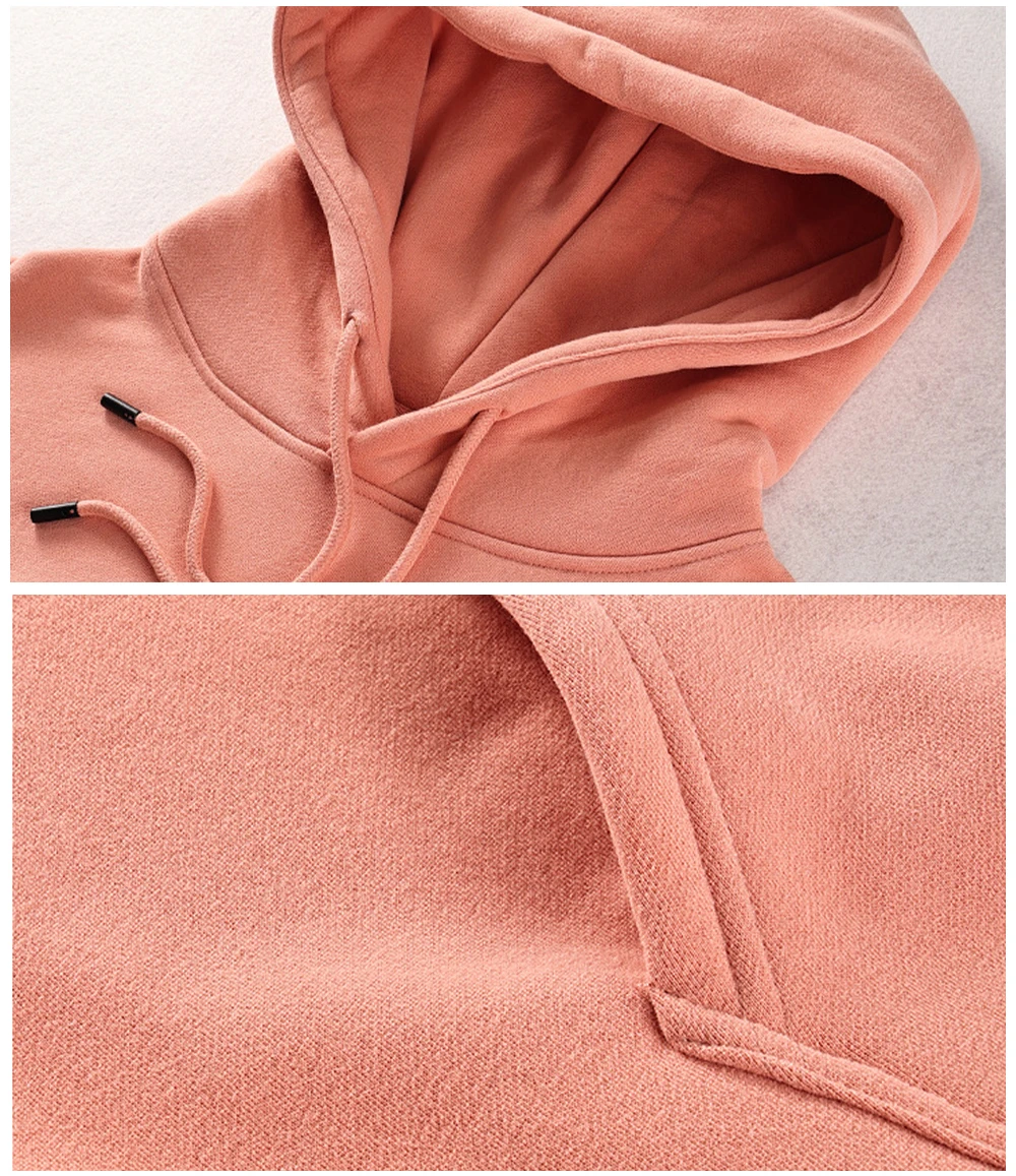 High Quality 360gsm Cotton Polyester Plain Heavyweight Polar Fleece Custom Logo Printed Unisex