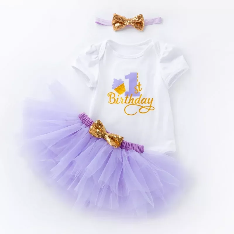 Birthday Dress 1 Year Old Girl New Born Baby Girl Dress Summer Clothes