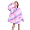 Children's warm clothing colorful purple
