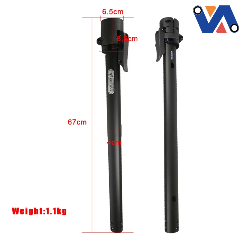 product new image eu warehouse original max g30 kickscooter fold tube for max g30 scooter replacement spare parts folding pole-4