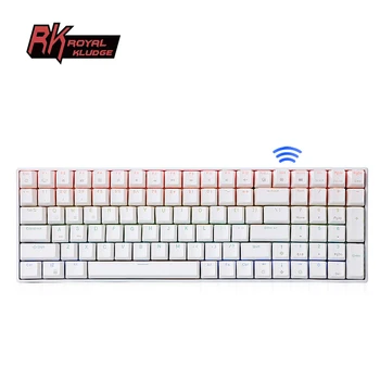 Royal Kludge RK100 rgb colorful key board for phone pc laptop mechanical gaming keyboard keyboarf rk 100 hotswap gamer keyboard