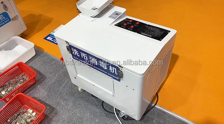Game City Coin Token Disinfection Cleaning Machine Ball Washer with ...