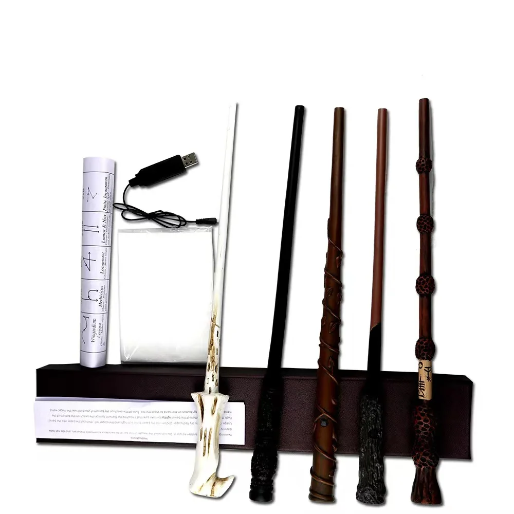 Cosplay Magic Wands Metal Children Magic Toy Wand Gift No