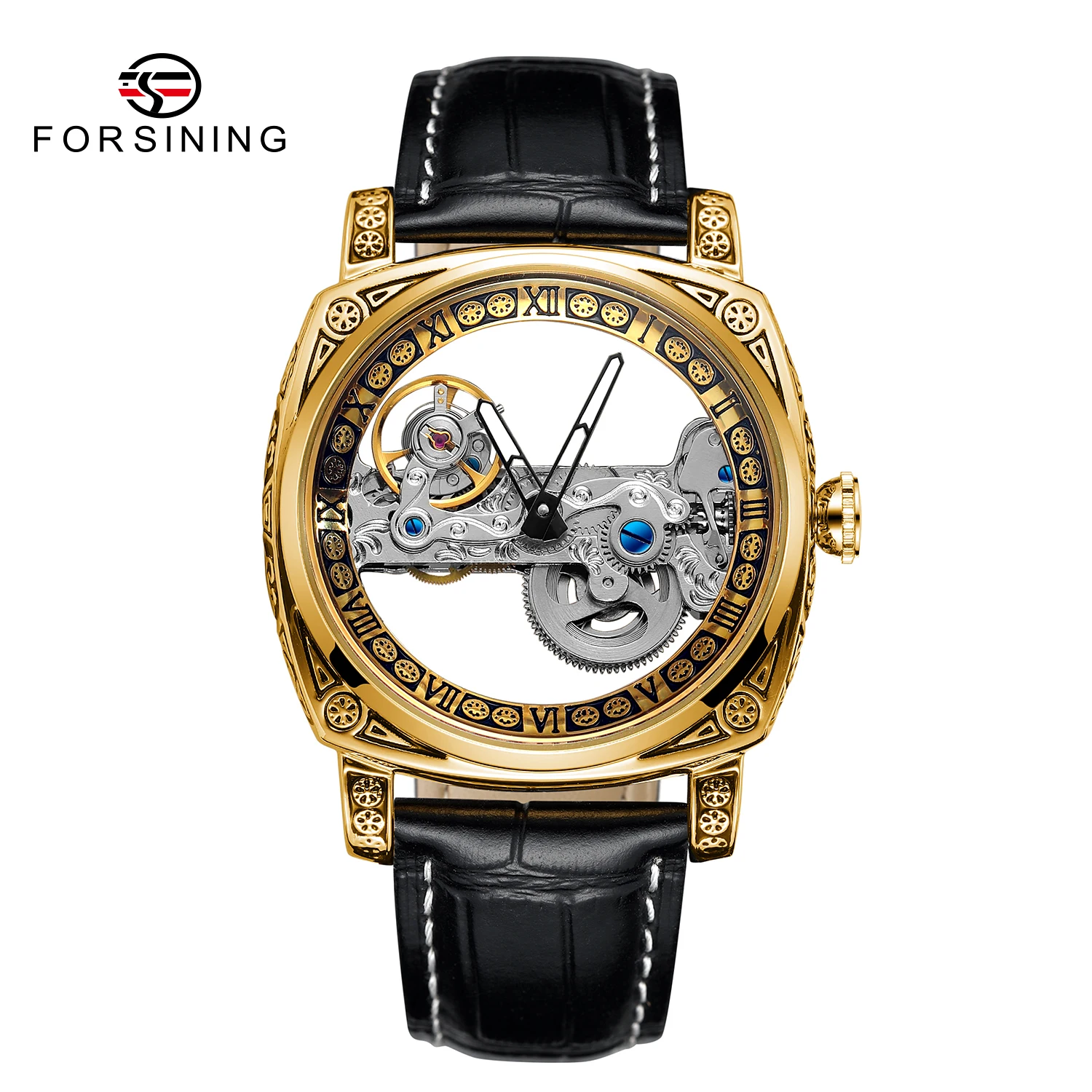 FORSINING 8263 Chinese Man Mechanical Watch - Waterproof & Stylish