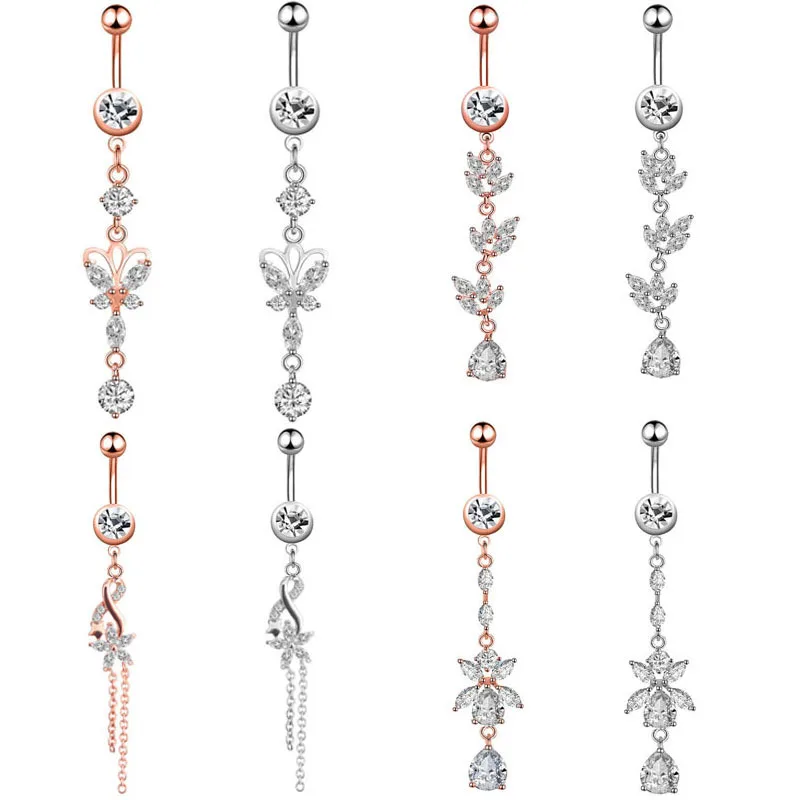 cute belly ring chains