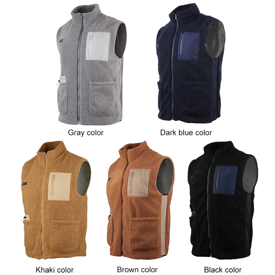 Gilet Riscaldato Unisex - Con 3 Livelli Di Temperatura, Alimentato Da Power Bank, Per Attività Invernali All'Aperto