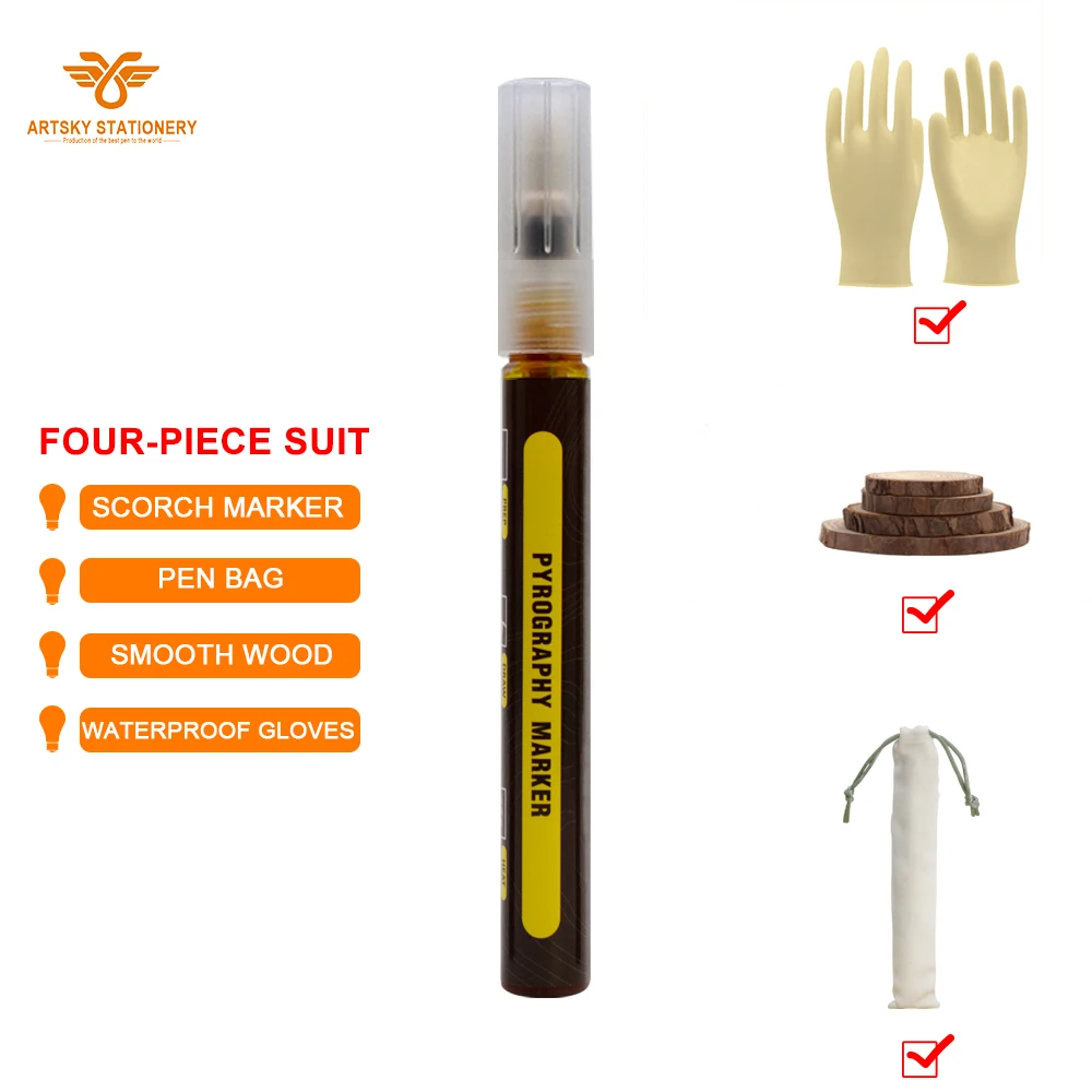 Scorch Pen Marker, Pyrography Marker Wood Burning Pen for DIY Wood  Painting, Replace Wood Burning Iron Tool, Easy and Safe - China Scorch Pen  Marker, Pyrography Marker Wood Burning Pen