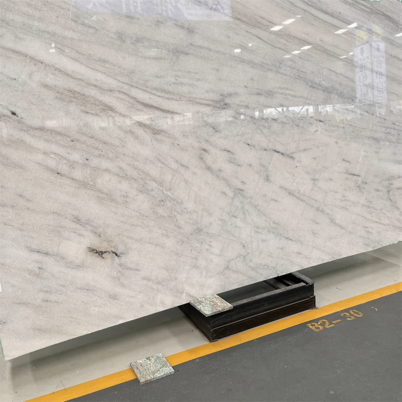 product good quality natural china diao white marble slab for interior wall decor customized design white marble tiles-1