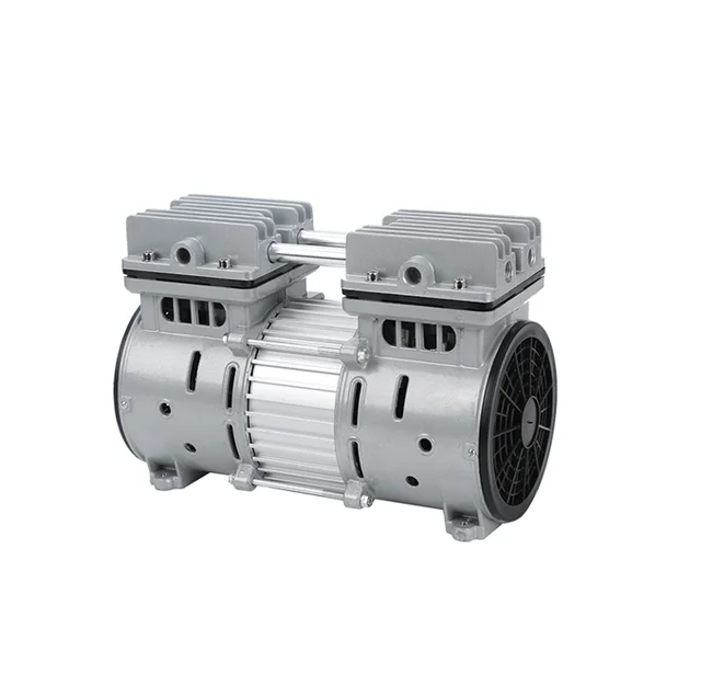 480WAC220V7bar silent oil-free air compressor air pump small piston air compressor head pure copper wire motor